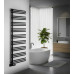 Radiátor POSEIDON 550 x 1740 mm, matná čierna farba