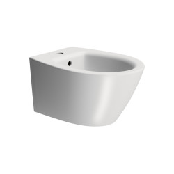 MODO bidet závesný 37x52cm, biela mat