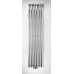 Radiátor PILON 418x1800mm, so šiestimi vešiakmi na uteráky, chróm