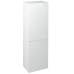 Skriňa ESPACE 50x172x32cm, 2x dvere, ľavé/pravé, biela matná