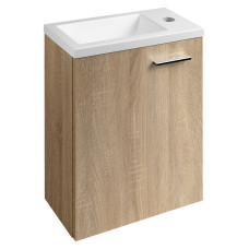 Umývadlová skrinka ZOJA 37 x 50 x 18 cm, dub platinový