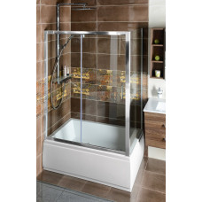 Deep obdĺžnikový sprchovací kút 1200x900mm L / P variant, číre sklo