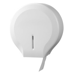 Držiak toaletného papiera OLMO max. Ø 26 cm, 265 x 280 x 130 mm, ABS biela Držiak toaletného papiera OLMO max. Ø 26 cm, 265 x 280 x 130 mm, ABS biela