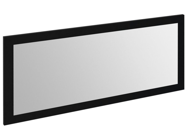 TREOS zrkadlo v ráme 1100x500mm, čierna mat