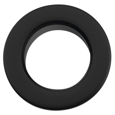 Krytka prepadu umývadla Ø 32mm, čierna