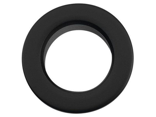 Krytka prepadu umývadla Ø 32mm, čierna