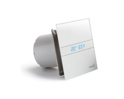 E-100 GTH kúpeľňový ventilátor axiálny s automatom, 4W / 8W, potrubia 100mm, biela