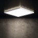 AZPO stropné LED svietidlo, 225x225mm, 12,3W, IP54, biela