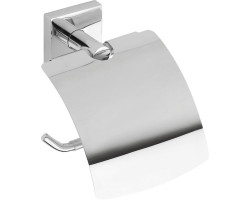 X-SQUARE držiak toaletného papiera s krytom, chróm (132112012)
