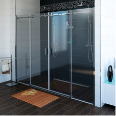 DRAGON sprchové dvere 1800mm, číre sklo