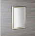 VALERIA zrkadlo v drevenom ráme 580x780mm, platina