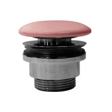 GSI umývadlová výpusť 5/4“, neuzatvárateľná, hr.5-65 mm, keramická krytka, blush mat
