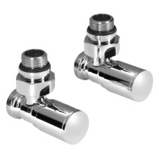 C-START súprava ventilov, manuálny rohový, chróm C-START súprava ventilov, manuálny rohový, chróm