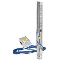 4" ELECTRA INOX 100/68 M Článkové celonerezové viacstupňové ponorné čerpadlo