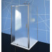 EASY LINE viacstenné sprchovací kút 900-1000x800mm, pivot dvere, L / P variant, Brick sklo