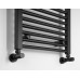 DIRECT radiátor s bočným pripojením 450x1680 mm, matná čierna