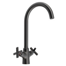 XELLA stojaca batéria k umývadlu, gun metal XELLA stojaca batéria k umývadlu, gun metal