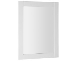 Favole zrkadlo v ráme 60x80cm, biela mat
