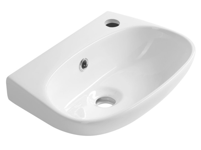 Keramické umývadlo VELSA 40x29cm, biele