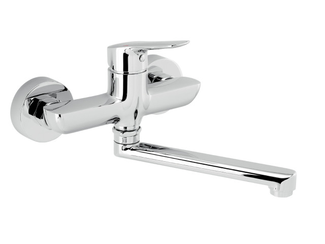 Umývadlová drezová batéria 150 mm Metalia 54, chróm