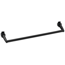 Sušiak na uteráky pre radiátory, 46 cm, rovný, matná čierna
