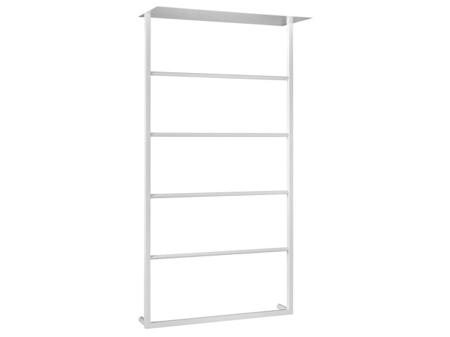 SKA nástenný sušič uterákov s policou 604x1184x252mm, matná biela