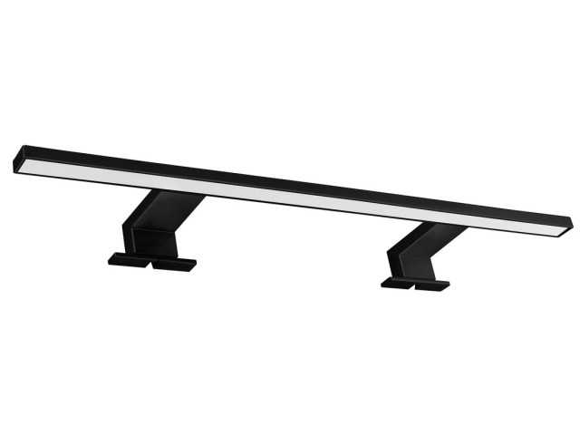 LED svietidlo SERAPA, 9 W, 230 V, 600 x 40 x 100 mm, IP44, hliník, matná čierna farba