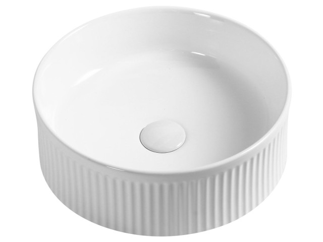 PICOBELLO keramické umývadlo na dosku Ø 37 cm, biele
