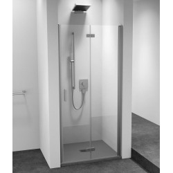 Sprchové dvere ZOOM do výklenku 900 mm, číre sklo, pravé