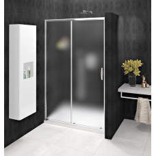 SIGMA SIMPLY sprchové dvere posuvné 1000 mm, sklo Brick