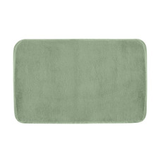 Kúpeľňová rohož FUZZY, 60 x 100 cm, 100 % polyester, protišmyková, zelená