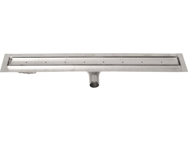 MANUS PIASTRA nerezový sprchový kanálik s roštom pre dlažbu, 1250x130x55 mm