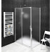 SIGMA SIMPLY sprchové dvere posuvné 1200 mm, sklo Brick