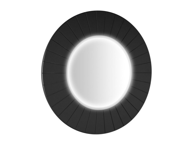 LUMIRO STRIP okrúhle zrkadlo s LED osvetlením v ráme ø 75 cm, carina LUMIRO STRIP okrúhle zrkadlo s LED osvetlením v ráme ø 75 cm, carina