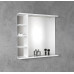 KORIN STRIP zrkadlo s LED osvetlením a policami 70x70x12cm