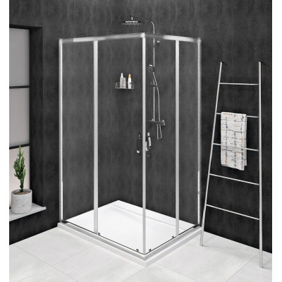 SIGMA SIMPLY obdĺžnikový sprchovací kút 1200x900 mm, L/P variant, rohový vstup, číre sklo
