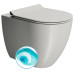 PURA WC misa stojaca, Swirlflush, 36x55cm, spodný/zadný odpad, cenere dual-mat