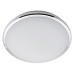 SILVER stropné LED svietidlo,  Ø 29cm, 10W, 230V, 3000K/4000K/6500K, IP44, chróm