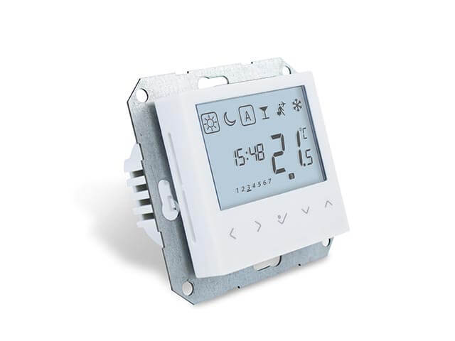 BTRP230 Digitálny programovateľný termostat - montáž do rámčeka 55 × 55 mm
