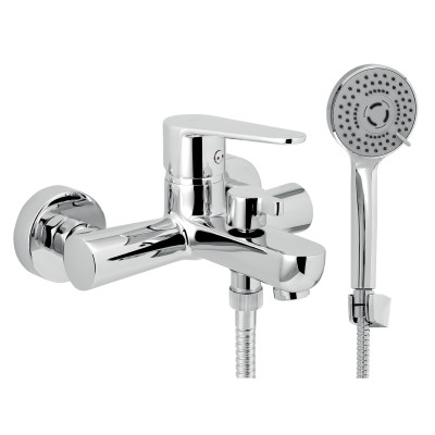 Vaňová nástenná batéria Titania Fresh ECO, 150 mm, chróm