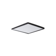 Stropné LED svietidlo AZPO, 225 x 225 mm, 12,3 W, 3000/4000/6000 K, IP54, matná čierna