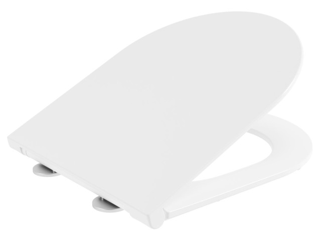 Toaletné sedadlo FEIN, SLIM, Soft Close, Easy Take, biele