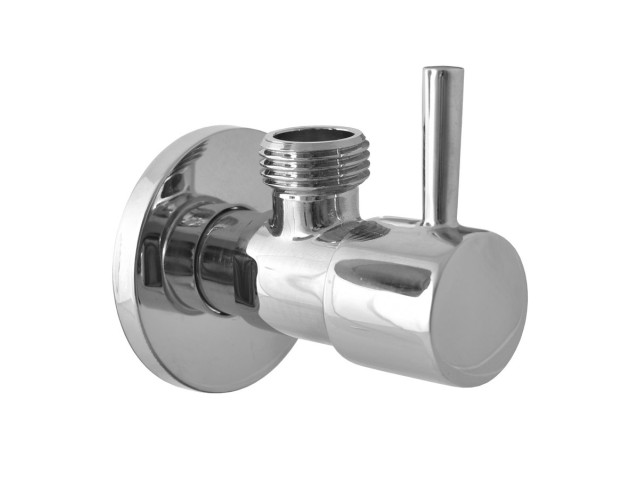 Rohový ventil s keramickou hlavicou 1/2„x3/8“, chróm