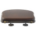 RETRO WC sedadlo Soft Close, orech/bronz