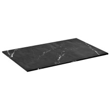SKARA stôl Rockstone 81,2x12x46cm, čierna farba