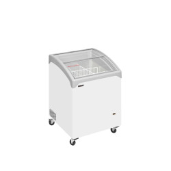 Pultová mraznička so skleneným posuvným vekom TEFCOLD NIC 101 SCEB