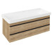 SITIA umývadlová skrinka 101,4x43,2x43,4 cm, 2xzásuvka, dub alabama