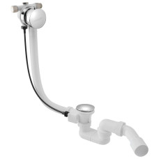 Súprava pre vaňu s napúšťacím ventilom, dĺžka 550 mm, DN40/50, chróm Súprava pre vaňu s napúšťacím ventilom, dĺžka 550 mm, DN40/50, chróm