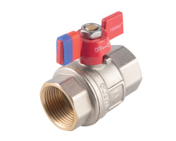 Guľový plnoprietočný kohút, motýlik MM 3/8"