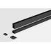 ZOOM LINE BLACK rozšiřovací profil pro nástěnný pevný profil, 15mm